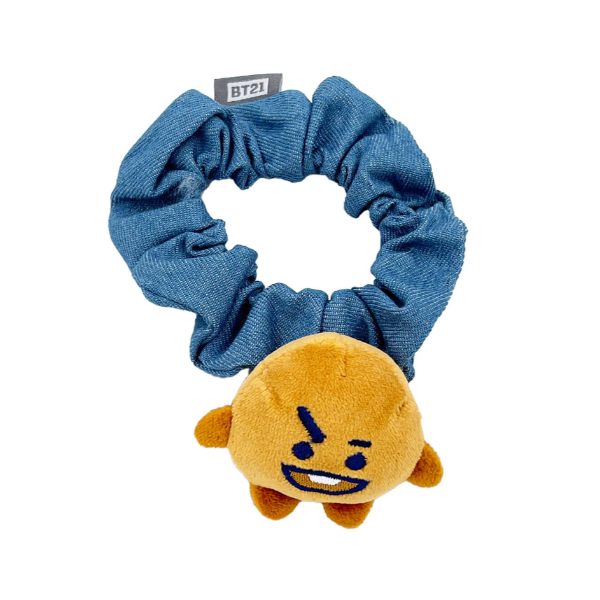 BT21 Denim Scrunchie