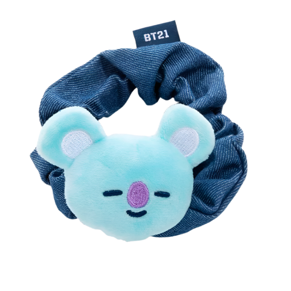 BT21 Denim Scrunchie