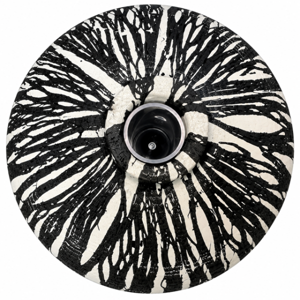 Sootjagi Vase Black & White