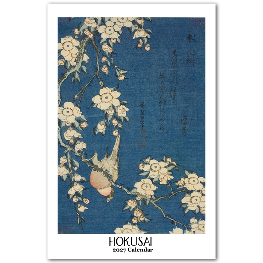 Hokusai 2027 Oversized Wall Calendar