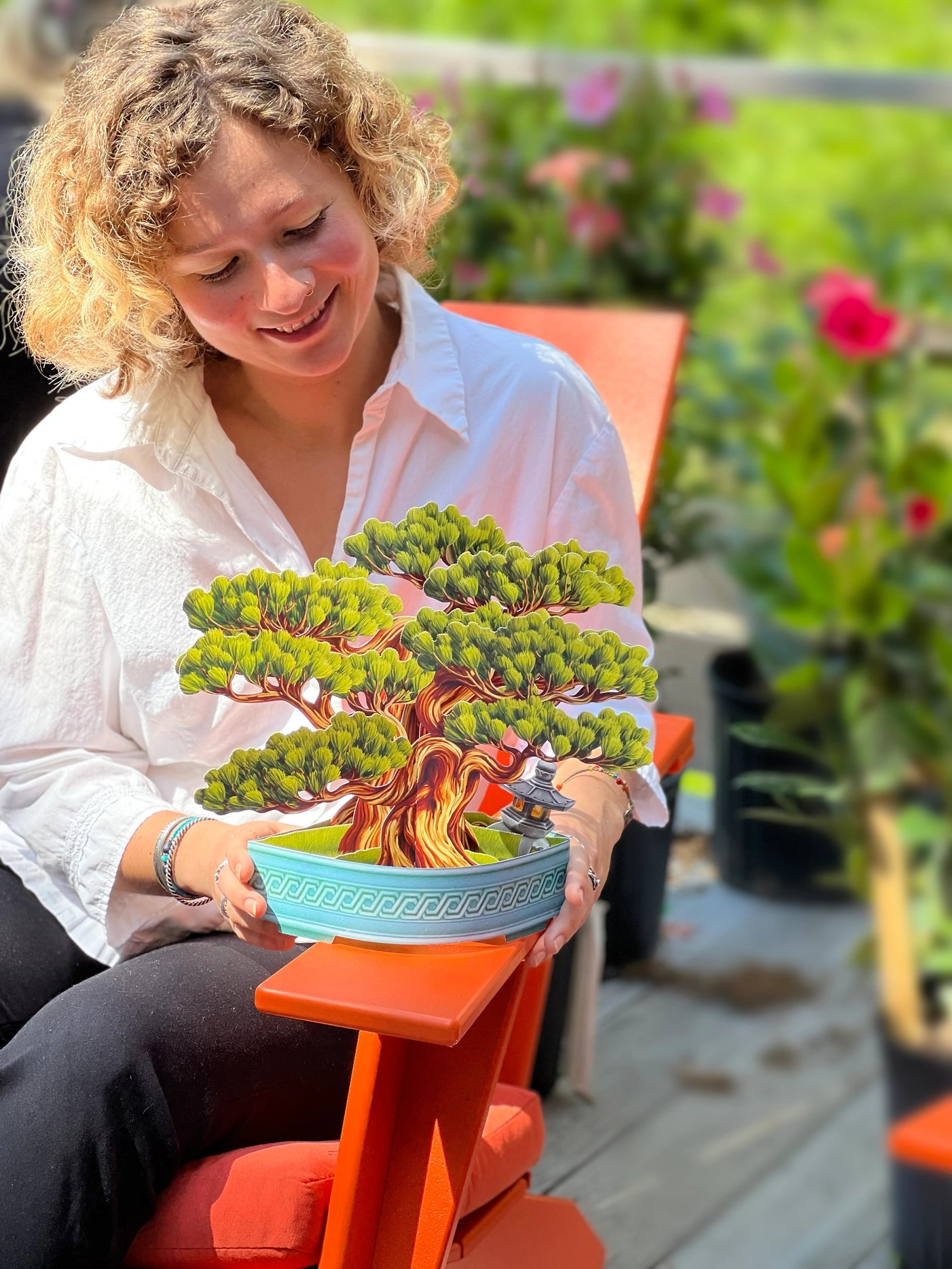 Wisdom Bonsai Pop-Up Greeting Card