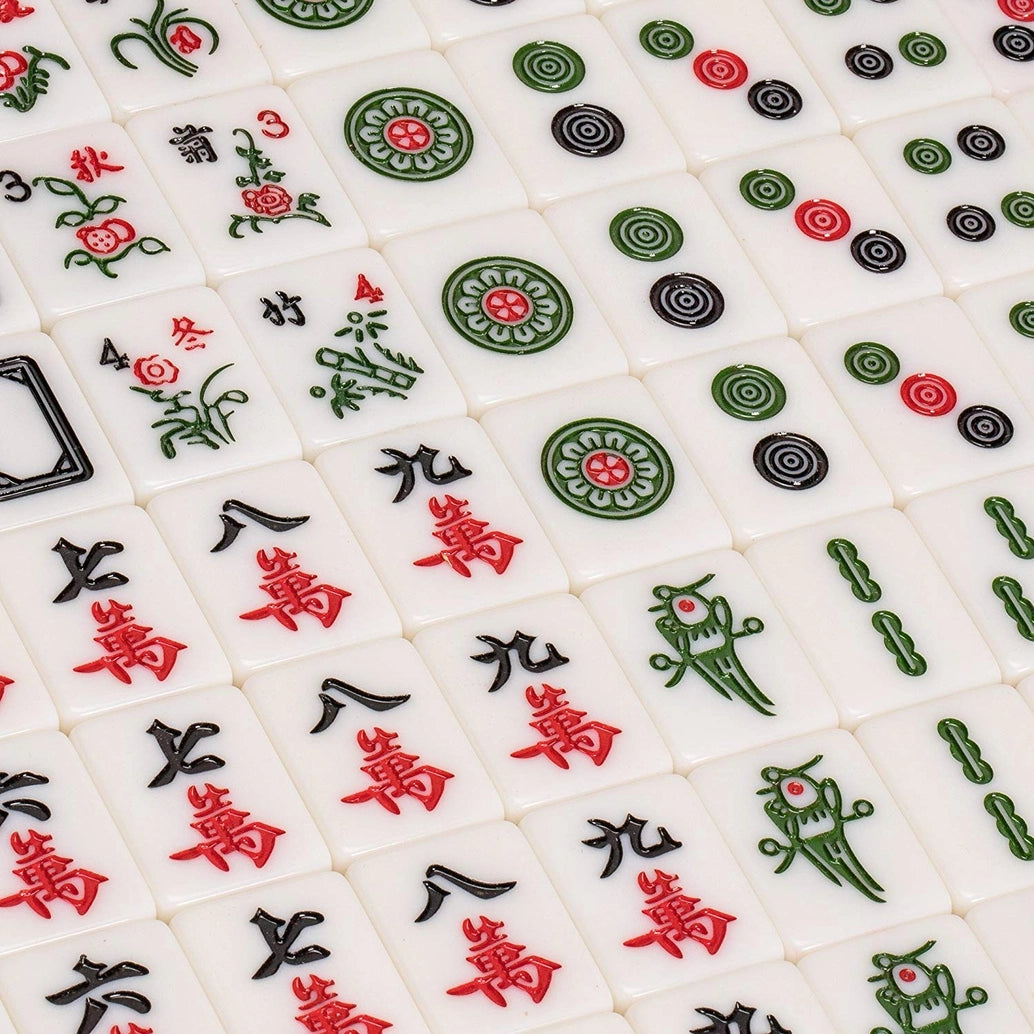 Chinese Mahjong Tiles Set