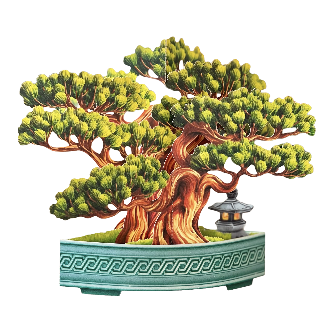 Wisdom Bonsai Pop-Up Greeting Card