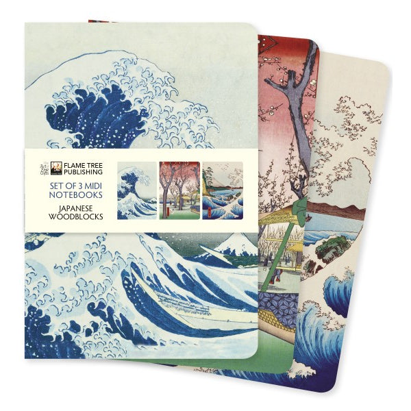 Japanese Woodblock Notebook Set