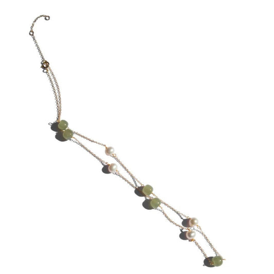 Jade & Pearl Necklace