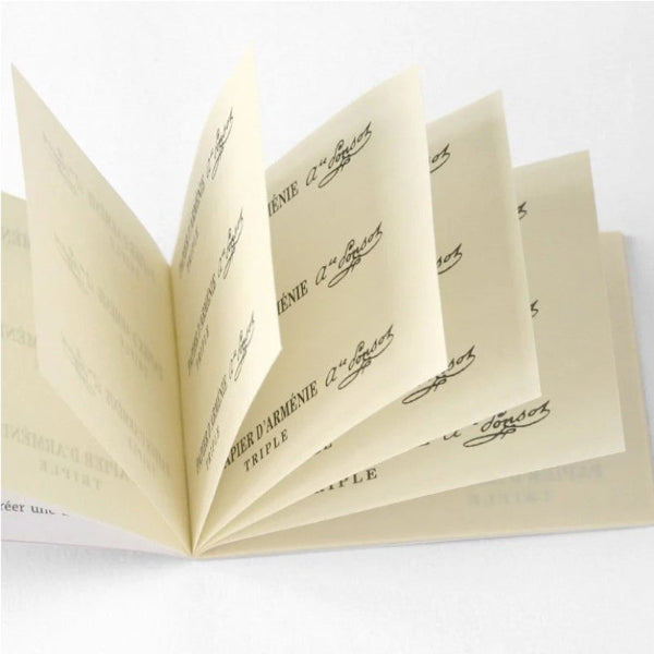 Papier d'Arménie Rose Paper Incense Booklet