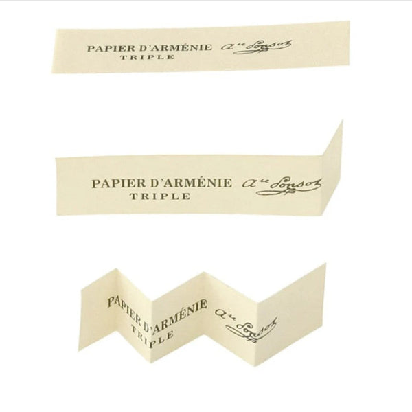 Papier d'Arménie Rose Paper Incense Booklet