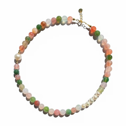 Summer Agate Necklace