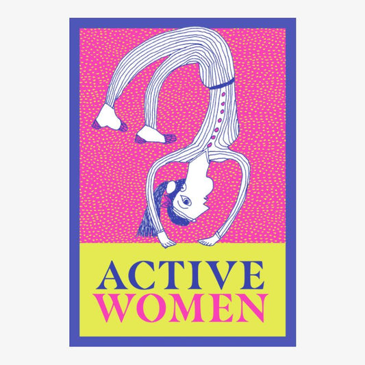 Active Women Handmade Notecards