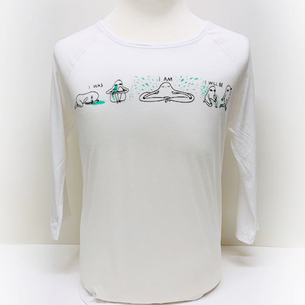 Chanel Miller 3/4 Sleeve T-shirt – Cha May Ching Museum Boutique