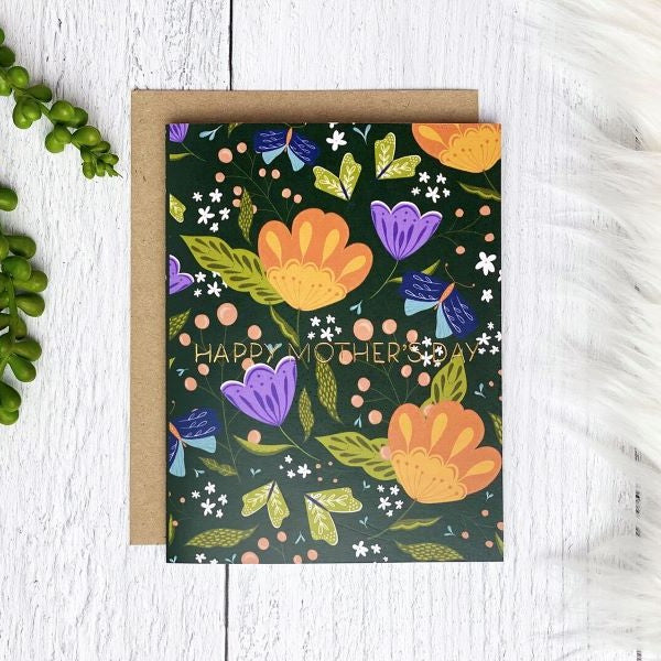 Mother's Day Flowers Card