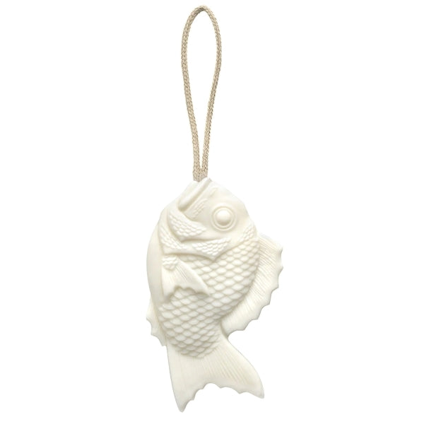 FISH SOAP ON A ROPE.